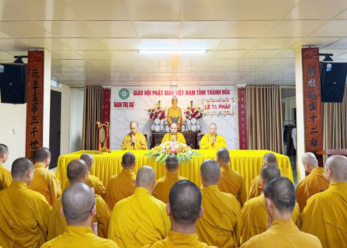 Trường hạ chùa Đại Bi trang nghiêm tổ chức lễ tạ pháp An cư kiết hạ PL.2570
